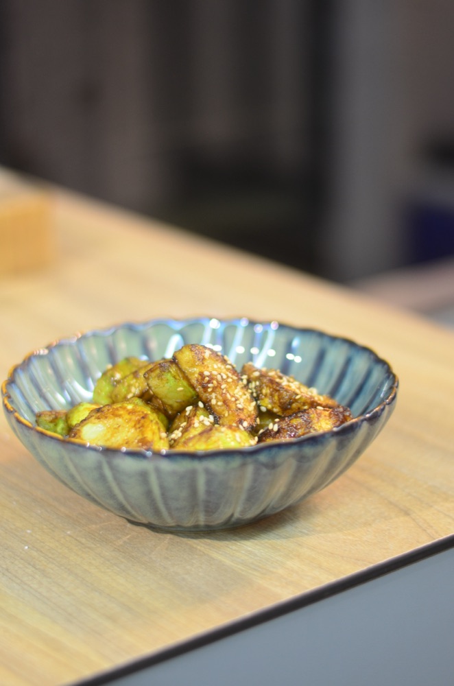 Age Zucchini with Soy&nbsp;Glaze