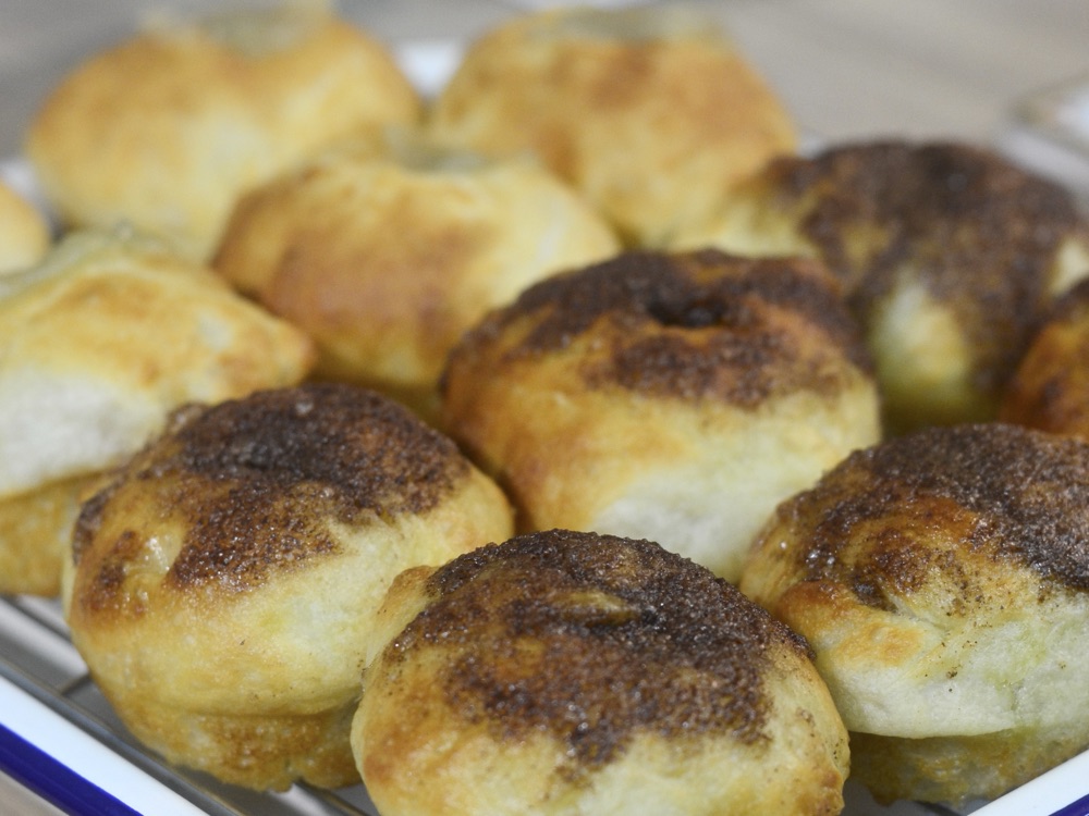 Sweet Focaccia Puffs