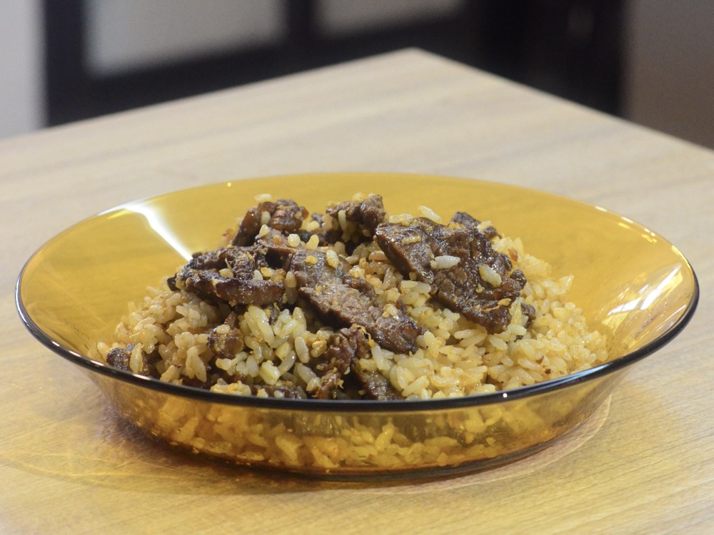 DTF-style Egg Fried Rice with&nbsp;Beef