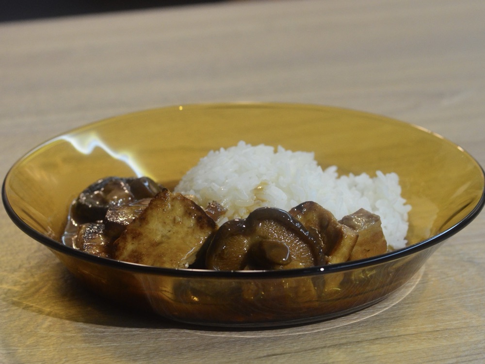 Braised Tofu & Roast Pork&nbsp;(火腩豆腐)