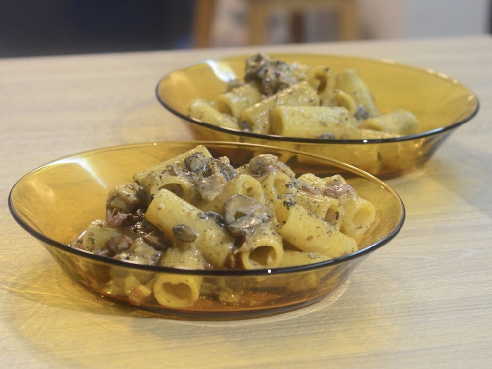 Rigatoni Carbonara