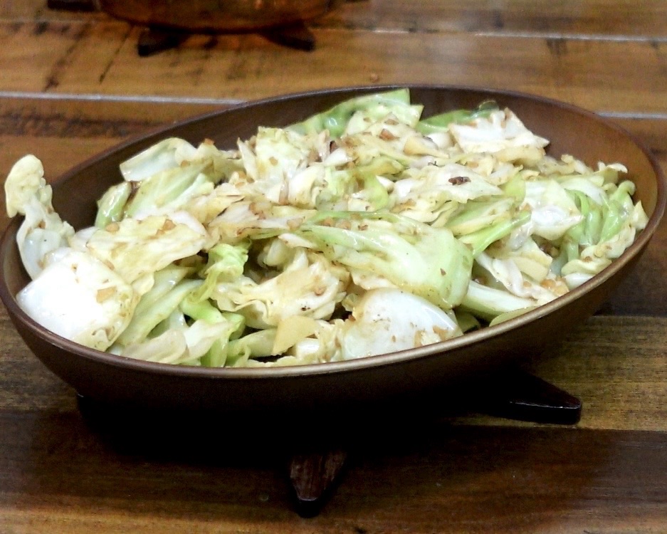 Thai-styled Stir Fried Cabbage